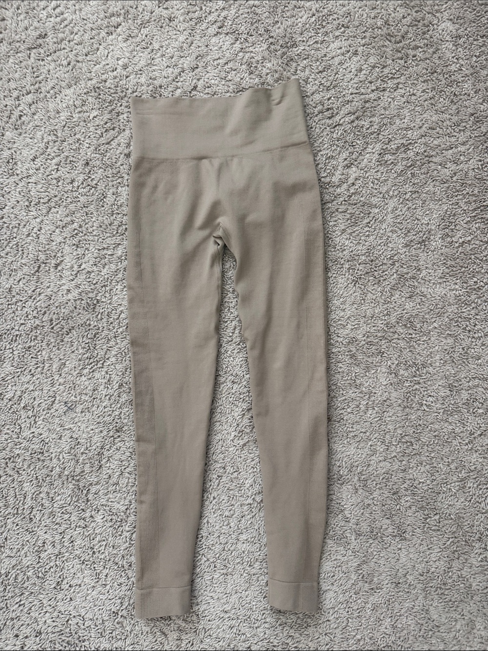 SET Active High-Waist Leggings — Taupe